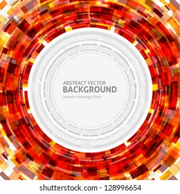 Abstract technology circle digital vector background