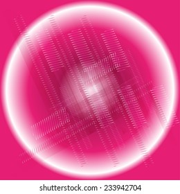 Abstract technology circles background