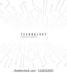 Abstract technology circuit board background. Abstract motherboard texture. Vector illustration 