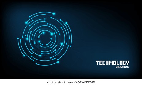 Fondo de placa de circuito de tecnología Abstractas	