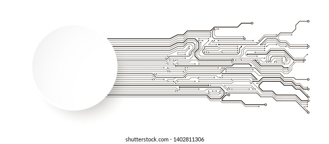 
Abstract technology circuit board. Communication concept.