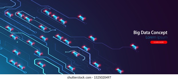 Abstract technology circuit board. Communication concept.