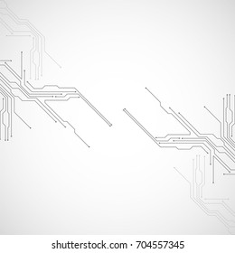 Abstract technology circuit board. Communication concept.