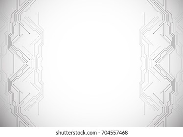 Abstract technology circuit board. Communication concept.