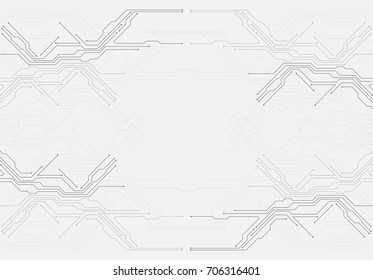 Abstract technology circuit board. Communication concept.