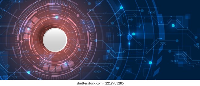 
Abstract technology circuit board concept background image