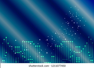 Abstract technology circuit board digital technologies. vector technology background. EPS10 illustration with circuit board pattern for your business presentations