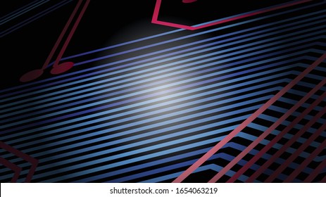 Abstract technology circuit board vector background. 3d ilustration. eps10.