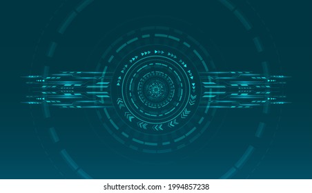 Abstract technology communication background. Digital innovation concept for your design.