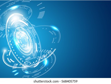abstract technology communication concept