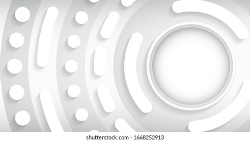 Abstract technology communication concept. Futuristic digital innovation background. Hi-tech vector illustration
