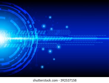 abstract technology communication concept. illustration vector design