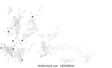 abstract technology communication concept vector background