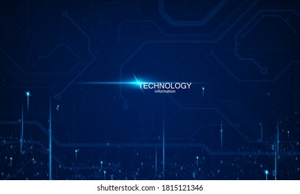 abstract technology communication concept vector background
