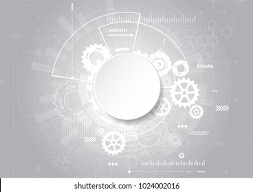 Resumo tecnologia comunicação design inovação conceito fundo. Ilustração vetorial