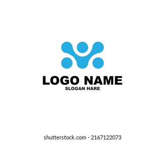 Abstract Technology Company Logo icon Design Branding