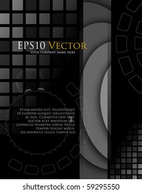 Abstract technology composition - vector illustration