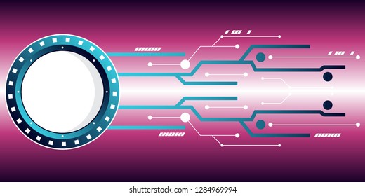 Abstract technology concept background
