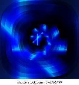 Abstract technology concept background with dark blue color tone