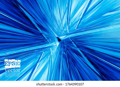 Abstract technology concept background ready for presentation, vector 3D illustration