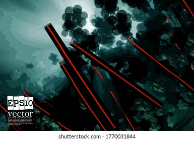 Abstract technology concept background ready for presentation, vector 3D illustration