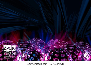 Abstract technology concept background ready for presentation, vector 3D illustration