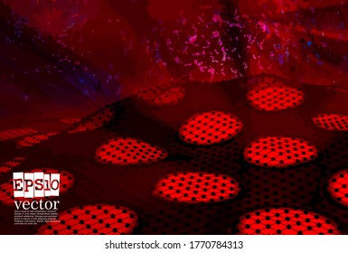 Abstract technology concept background ready for presentation, vector 3D illustration