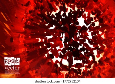 Abstract technology concept background ready for presentation, vector 3D illustration