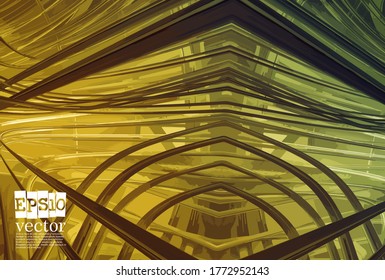 Abstract technology concept background ready for presentation, vector 3D illustration