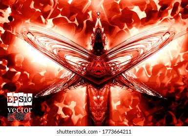 Abstract technology concept background ready for presentation, vector 3D illustration