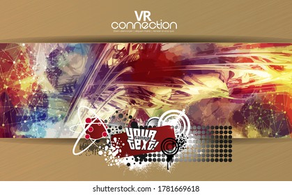 Abstract technology concept background ready for presentation, vector 3D illustration