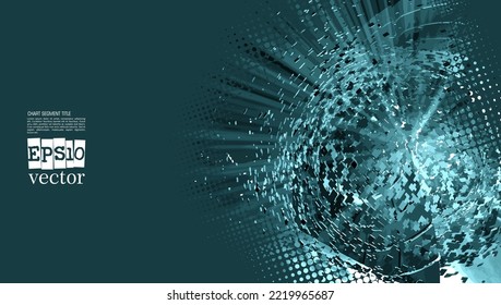 Abstract technology concept background ready for presentation or poster, vector illustration