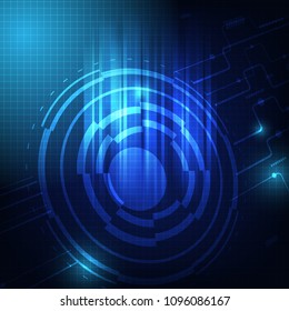 Abstract technology concept background, vector illustrator