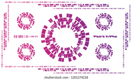 Abstract technology concept background, vector illustration