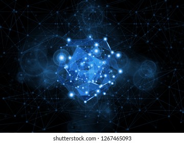 Abstract technology concept background, vector illustration