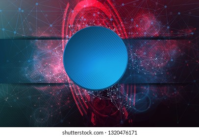 Abstract technology concept background, vector illustration