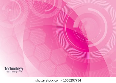 
Abstract technology concept background, vector illustration
