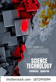 Abstract technology concept background, vector illustration