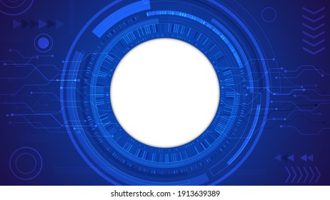 Abstract technology concept background. Vector illustration
