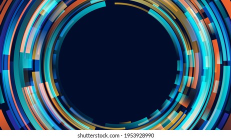 Abstract technology concept background. Vector illustration