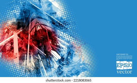 Abstract technology concept background, vector illustration