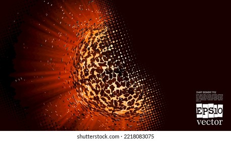 Abstract technology concept background, vector illustration