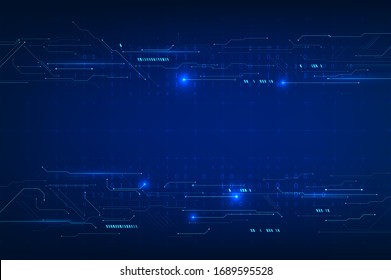 Abstract technology concept. Circuit board background. Background with connecting dots and lines. Graphic concept for your design