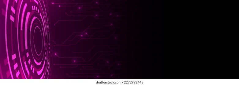 Abstraktes Technologiekonzept. Platine, hellfarbiger Hintergrund des Computers. Vektorgrafik