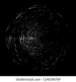 Abstract technology concept circular lines background.