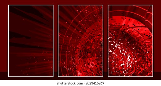Abstract technology concept, innovation technology background, vector