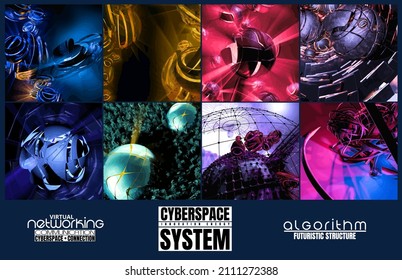 Abstract technology concept, innovation technology background, vector