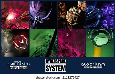 Abstract technology concept, innovation technology background, vector