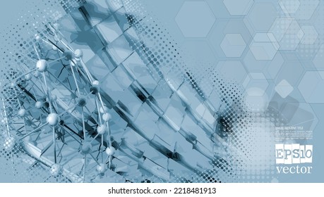Abstract technology concept, innovation technology background, vector