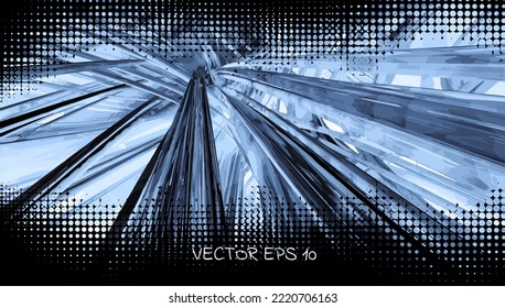 Abstract technology concept, innovation technology background, vector